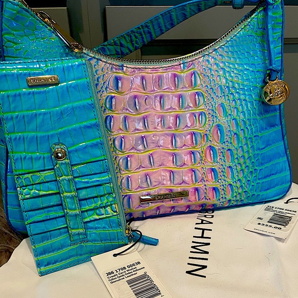 Brahmin Handbags - Brahmin limited condition cotton candy bag and wallet set